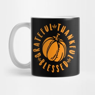 Grateful Thankful Blessed - Happy Fall Y'all Gift Mug